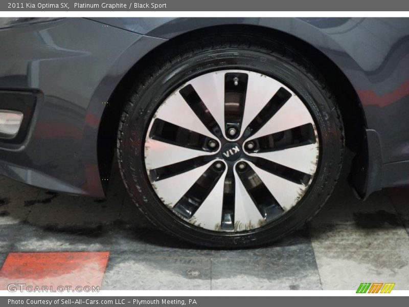 Platinum Graphite / Black Sport 2011 Kia Optima SX