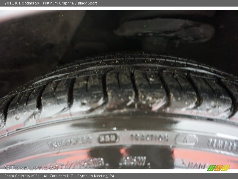 Platinum Graphite / Black Sport 2011 Kia Optima SX