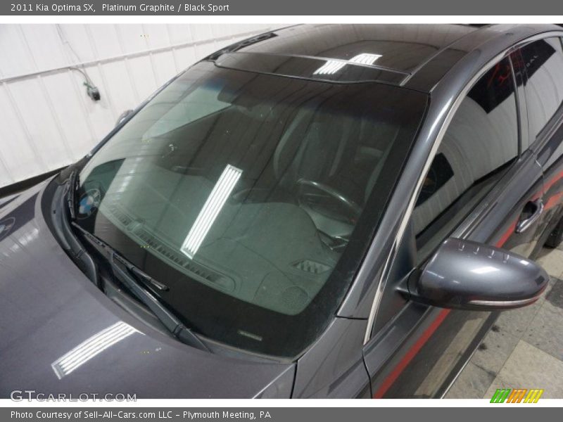 Platinum Graphite / Black Sport 2011 Kia Optima SX