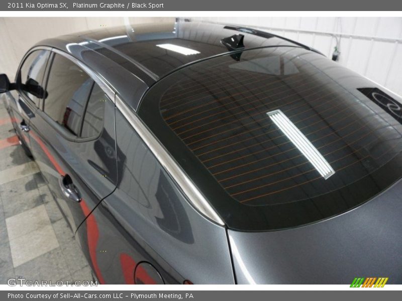 Platinum Graphite / Black Sport 2011 Kia Optima SX