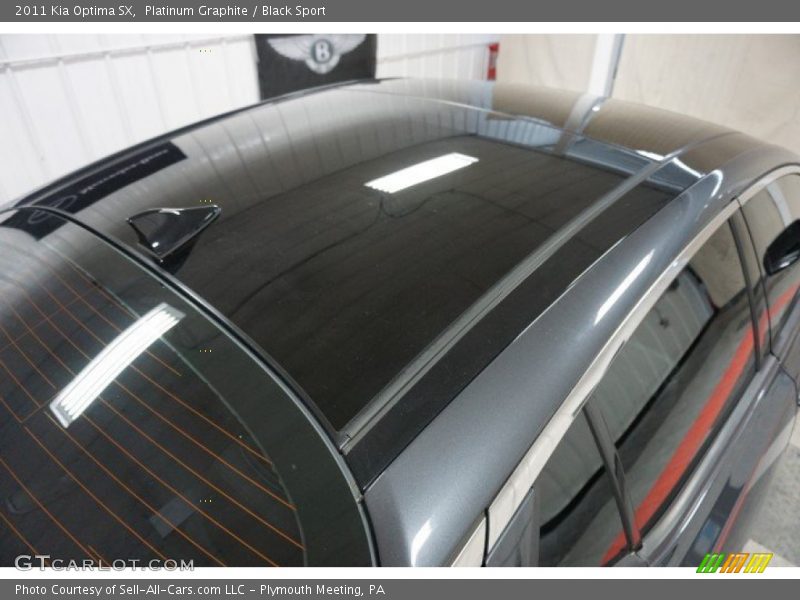 Platinum Graphite / Black Sport 2011 Kia Optima SX