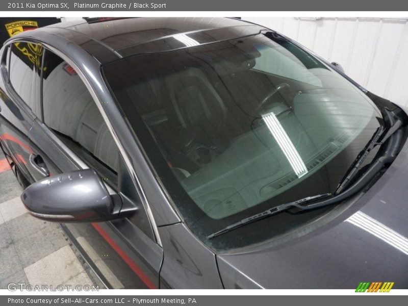 Platinum Graphite / Black Sport 2011 Kia Optima SX