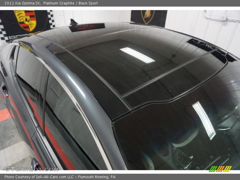 Platinum Graphite / Black Sport 2011 Kia Optima SX