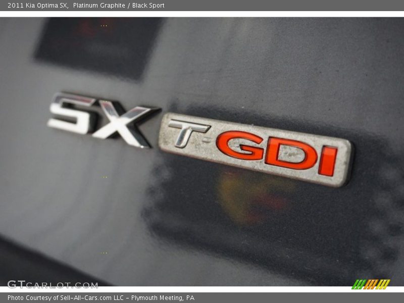Platinum Graphite / Black Sport 2011 Kia Optima SX