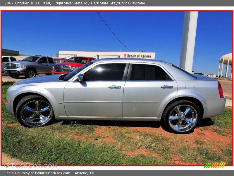 Bright Silver Metallic / Dark Slate Gray/Light Graystone 2007 Chrysler 300 C HEMI