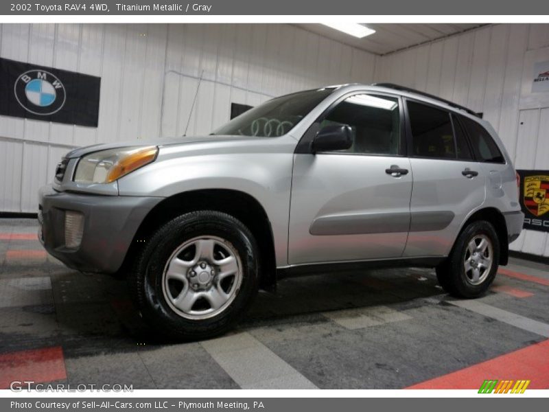 Titanium Metallic / Gray 2002 Toyota RAV4 4WD