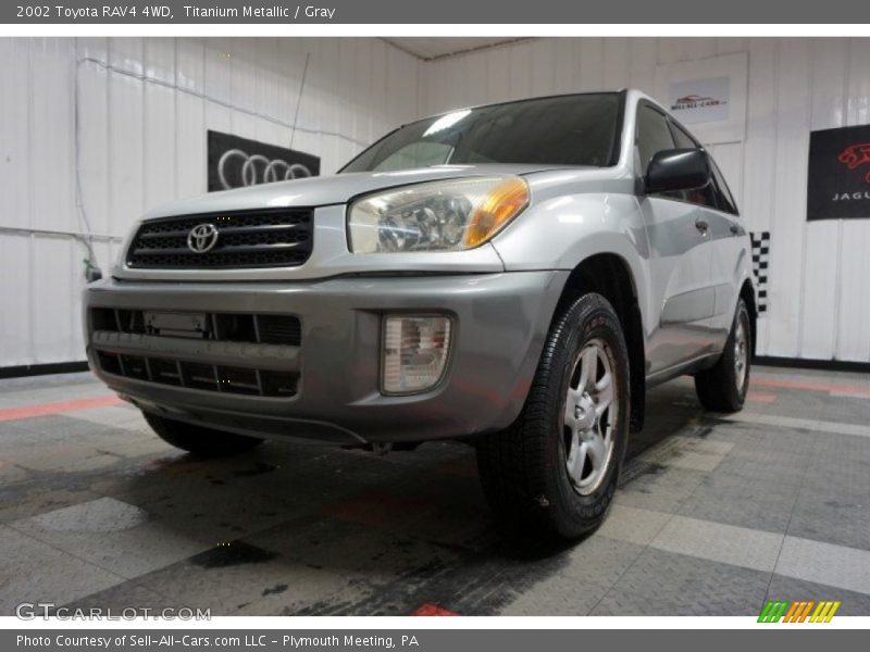 Titanium Metallic / Gray 2002 Toyota RAV4 4WD