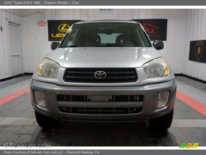 Titanium Metallic / Gray 2002 Toyota RAV4 4WD