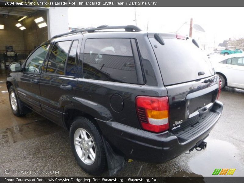 Brillant Black Crystal Pearl / Dark Slate Gray 2004 Jeep Grand Cherokee Laredo 4x4