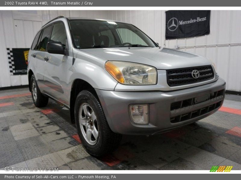 Titanium Metallic / Gray 2002 Toyota RAV4 4WD