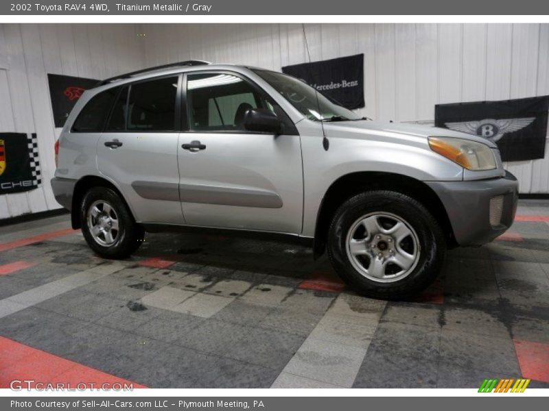 Titanium Metallic / Gray 2002 Toyota RAV4 4WD