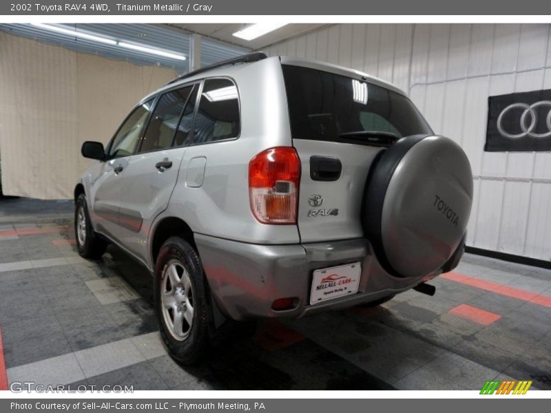 Titanium Metallic / Gray 2002 Toyota RAV4 4WD
