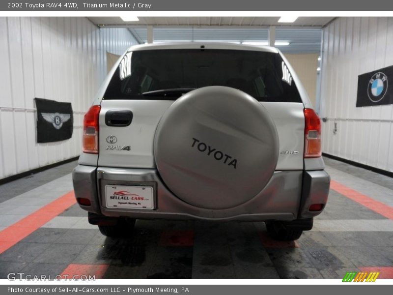 Titanium Metallic / Gray 2002 Toyota RAV4 4WD