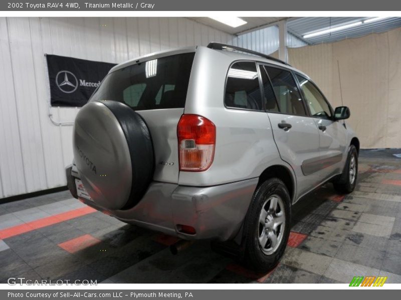 Titanium Metallic / Gray 2002 Toyota RAV4 4WD