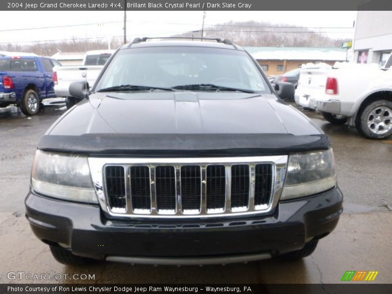 Brillant Black Crystal Pearl / Dark Slate Gray 2004 Jeep Grand Cherokee Laredo 4x4