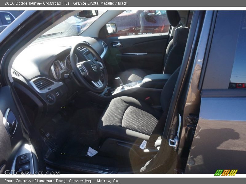 Granite Crystal Metallic / Black 2016 Dodge Journey Crossroad Plus