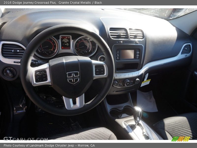 Granite Crystal Metallic / Black 2016 Dodge Journey Crossroad Plus