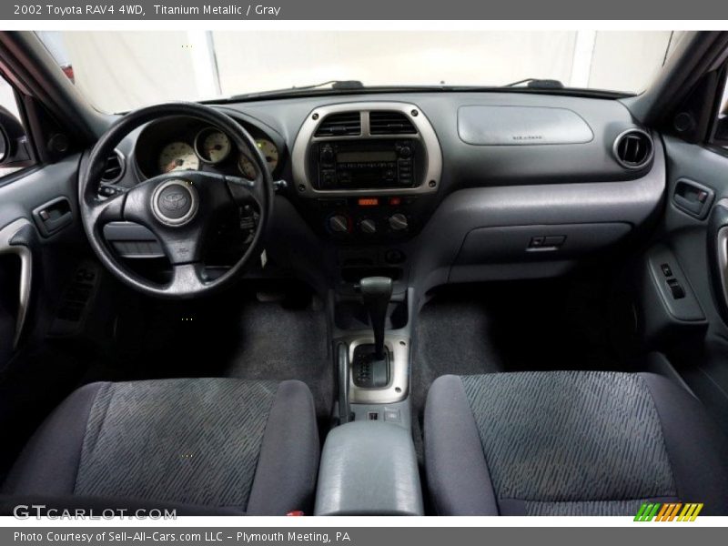 Titanium Metallic / Gray 2002 Toyota RAV4 4WD