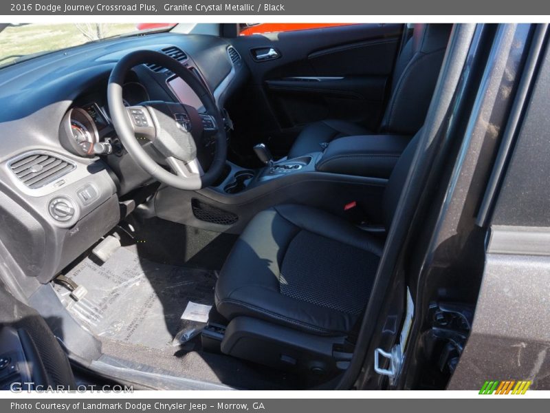 Granite Crystal Metallic / Black 2016 Dodge Journey Crossroad Plus