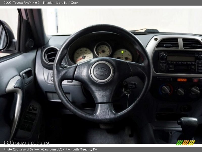 Titanium Metallic / Gray 2002 Toyota RAV4 4WD