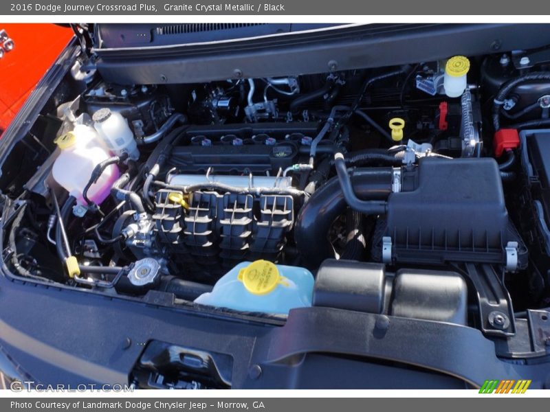 Granite Crystal Metallic / Black 2016 Dodge Journey Crossroad Plus