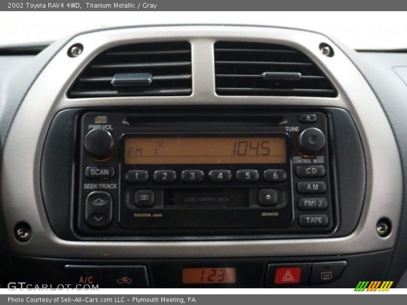 Titanium Metallic / Gray 2002 Toyota RAV4 4WD