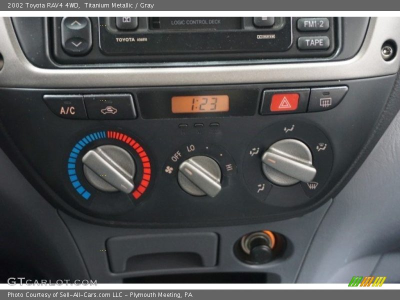 Titanium Metallic / Gray 2002 Toyota RAV4 4WD