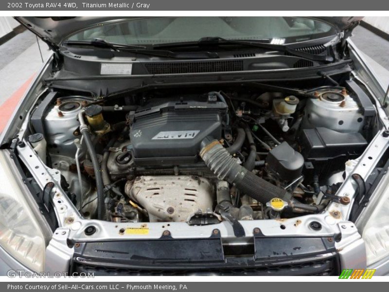 Titanium Metallic / Gray 2002 Toyota RAV4 4WD
