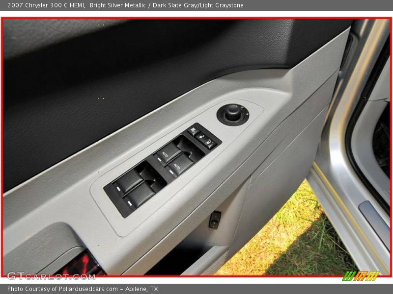 Bright Silver Metallic / Dark Slate Gray/Light Graystone 2007 Chrysler 300 C HEMI