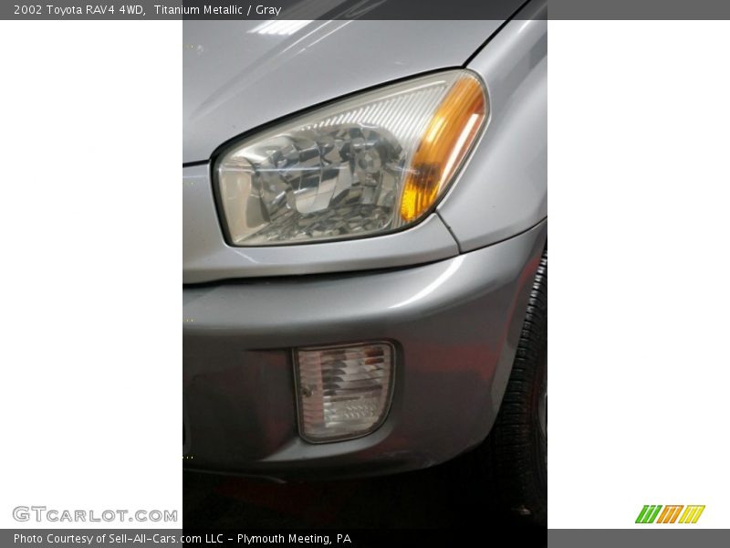 Titanium Metallic / Gray 2002 Toyota RAV4 4WD