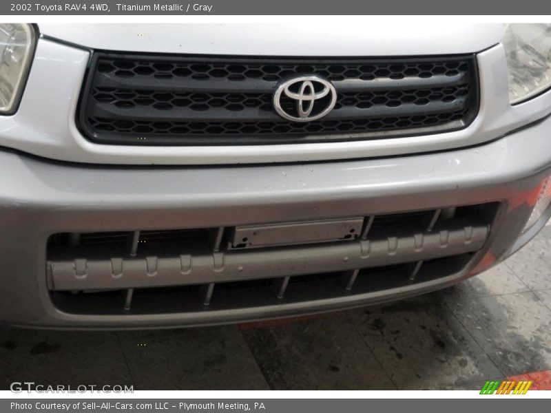 Titanium Metallic / Gray 2002 Toyota RAV4 4WD