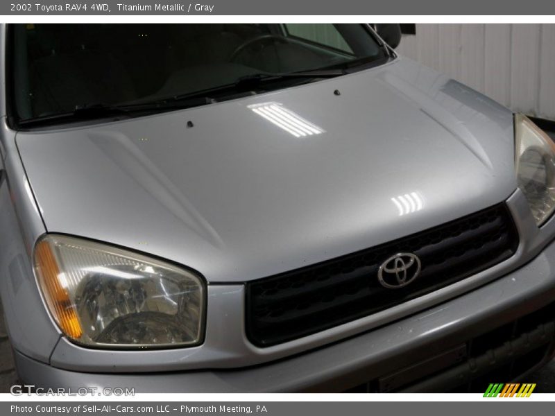 Titanium Metallic / Gray 2002 Toyota RAV4 4WD