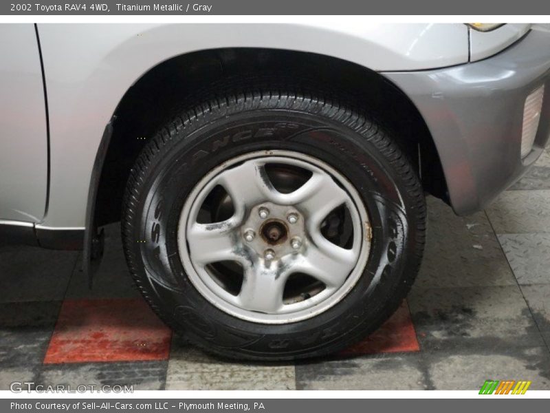 Titanium Metallic / Gray 2002 Toyota RAV4 4WD