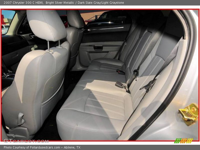 Bright Silver Metallic / Dark Slate Gray/Light Graystone 2007 Chrysler 300 C HEMI