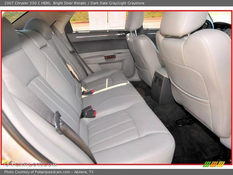 Bright Silver Metallic / Dark Slate Gray/Light Graystone 2007 Chrysler 300 C HEMI