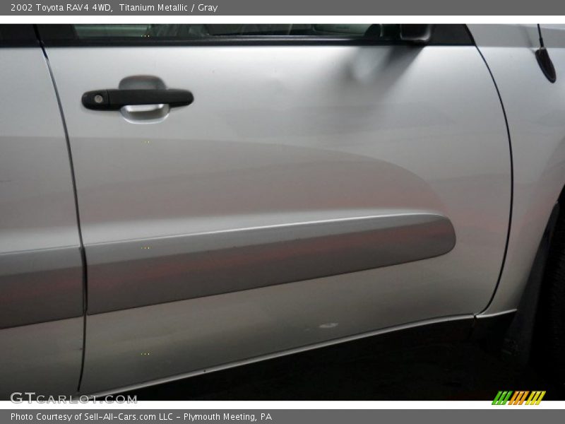 Titanium Metallic / Gray 2002 Toyota RAV4 4WD