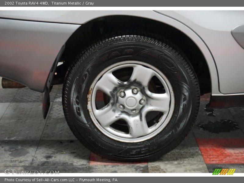 Titanium Metallic / Gray 2002 Toyota RAV4 4WD