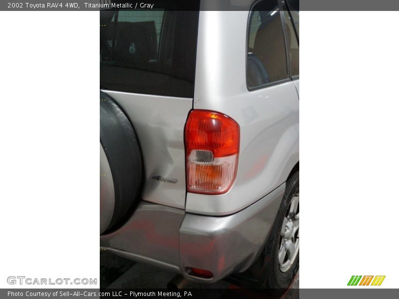 Titanium Metallic / Gray 2002 Toyota RAV4 4WD
