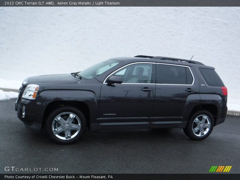 Ashen Gray Metallic / Light Titanium 2013 GMC Terrain SLT AWD