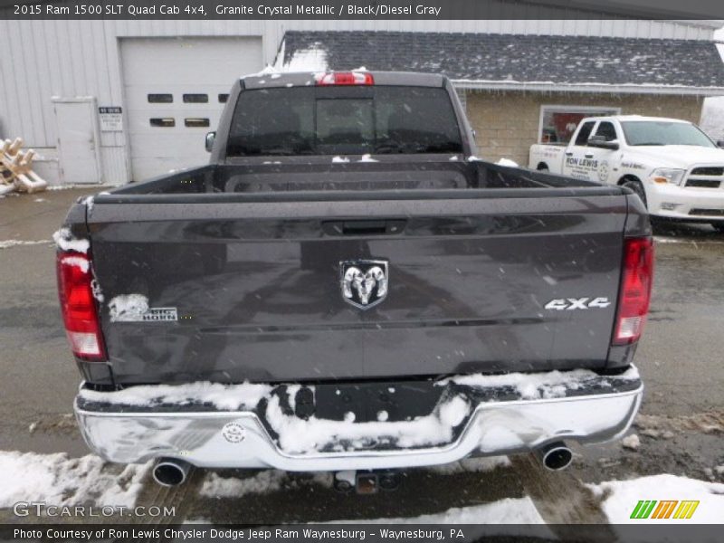 Granite Crystal Metallic / Black/Diesel Gray 2015 Ram 1500 SLT Quad Cab 4x4