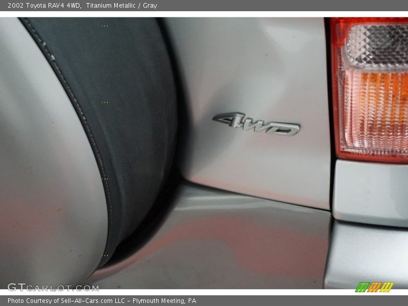 Titanium Metallic / Gray 2002 Toyota RAV4 4WD