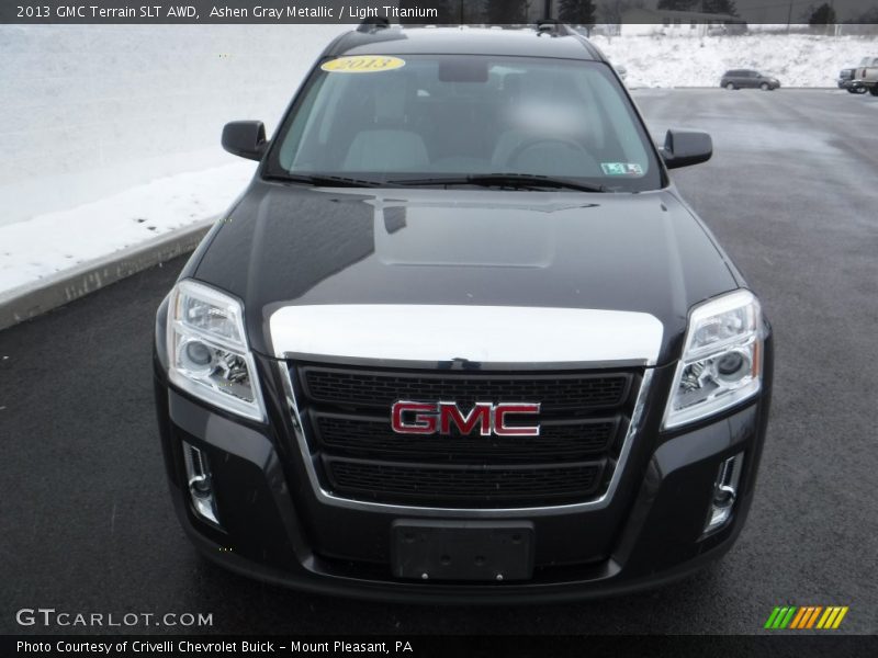 Ashen Gray Metallic / Light Titanium 2013 GMC Terrain SLT AWD