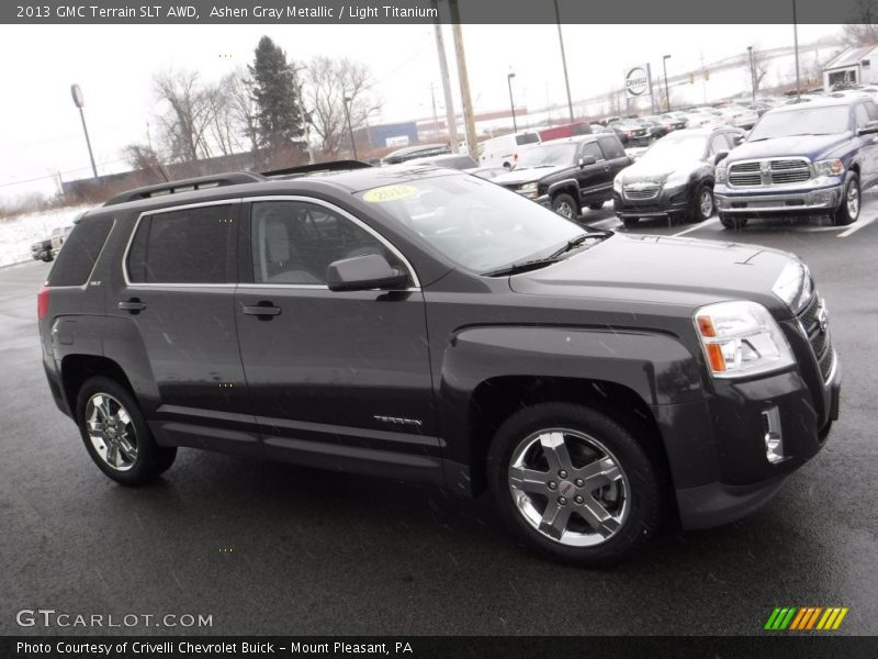 Ashen Gray Metallic / Light Titanium 2013 GMC Terrain SLT AWD