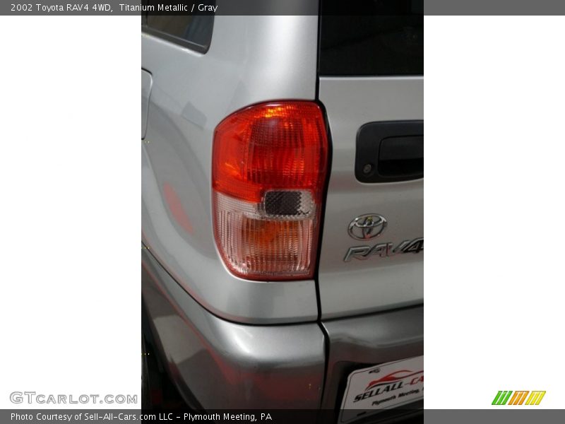 Titanium Metallic / Gray 2002 Toyota RAV4 4WD