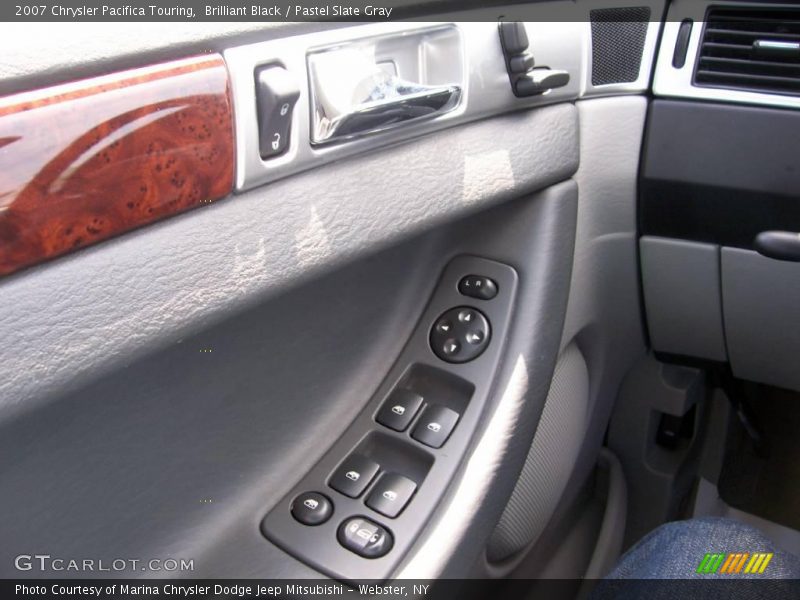 Brilliant Black / Pastel Slate Gray 2007 Chrysler Pacifica Touring