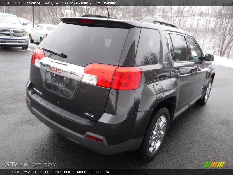 Ashen Gray Metallic / Light Titanium 2013 GMC Terrain SLT AWD