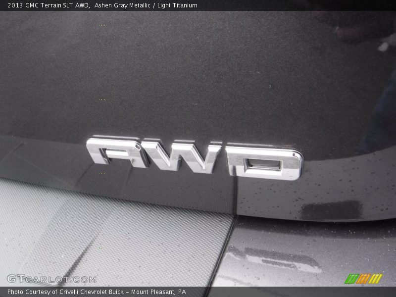 Ashen Gray Metallic / Light Titanium 2013 GMC Terrain SLT AWD