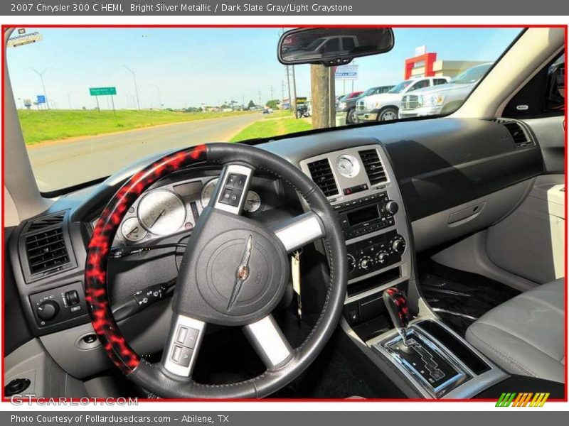 Bright Silver Metallic / Dark Slate Gray/Light Graystone 2007 Chrysler 300 C HEMI