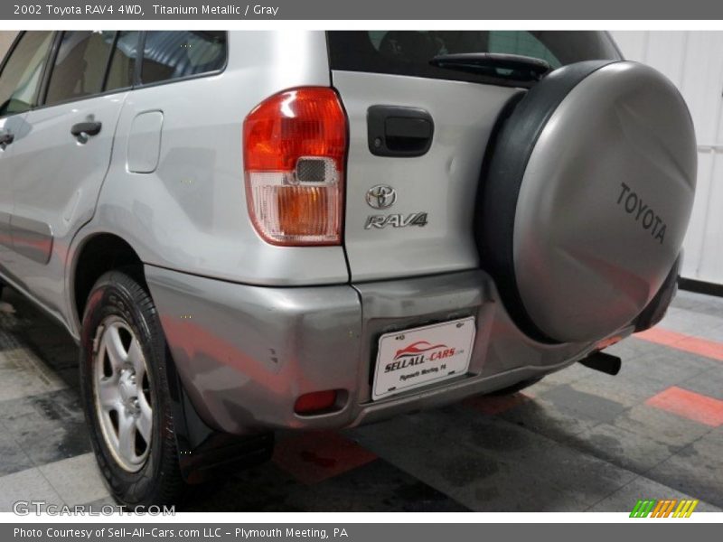 Titanium Metallic / Gray 2002 Toyota RAV4 4WD