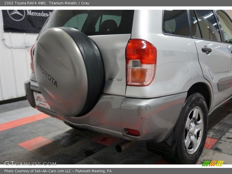Titanium Metallic / Gray 2002 Toyota RAV4 4WD